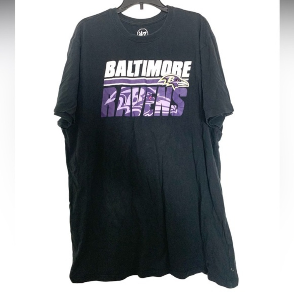 47 Vintage Baltimore Ravens NFL Black Purple Tee
